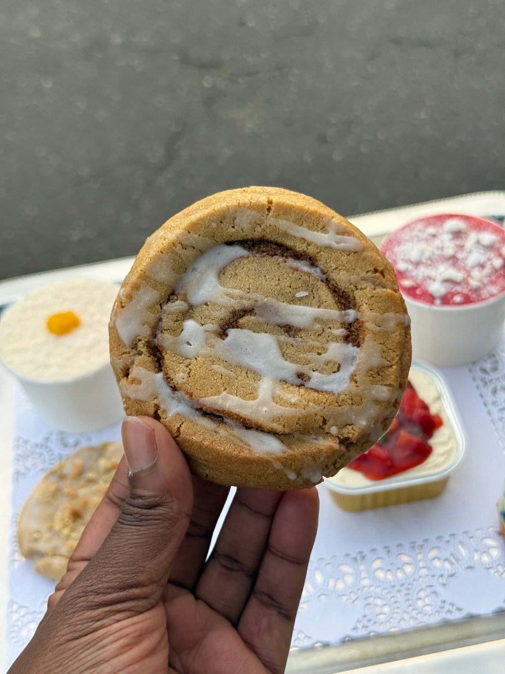 Cinnamon Roll Cookies