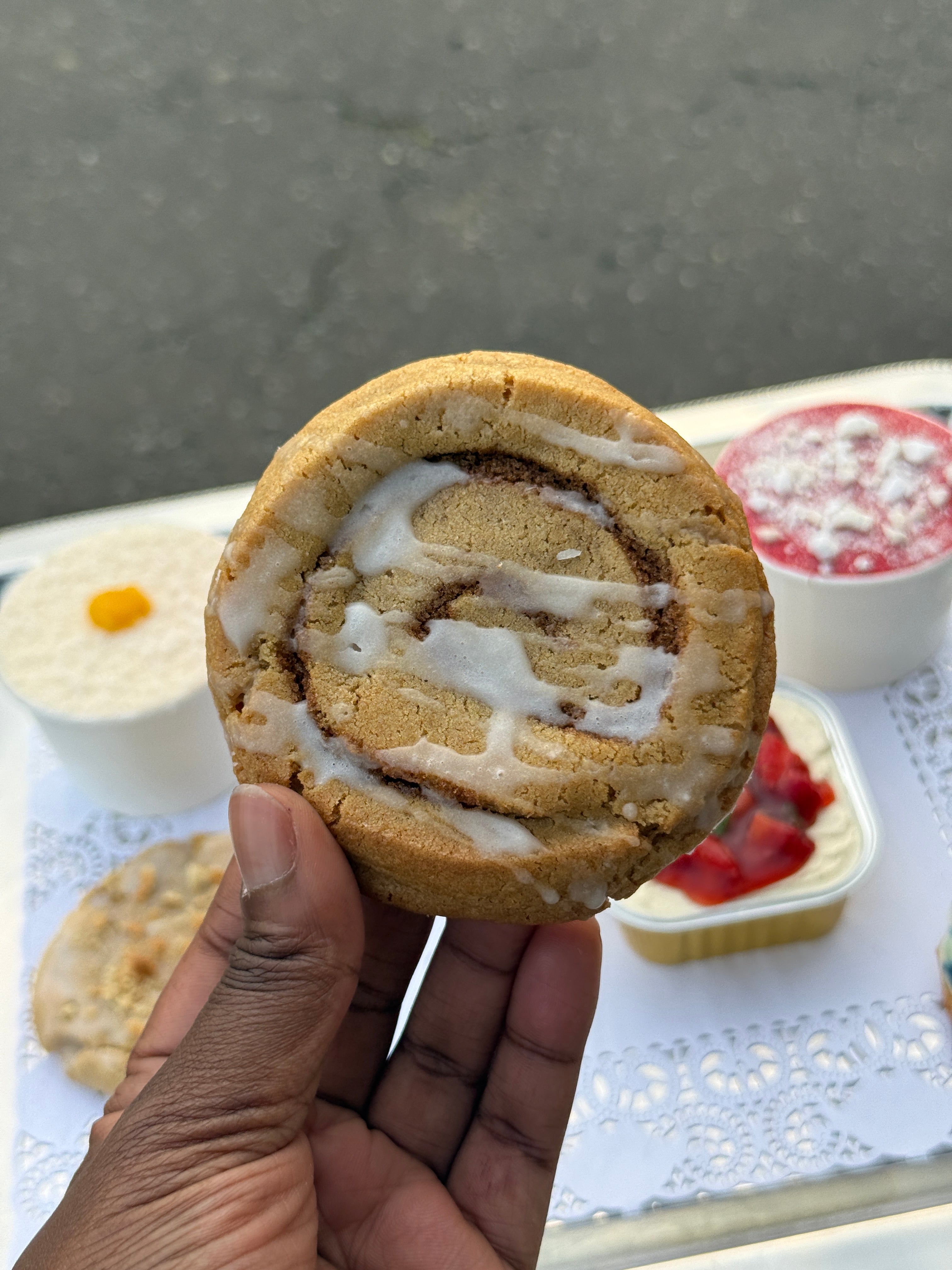 Cinnamon Roll Cookies