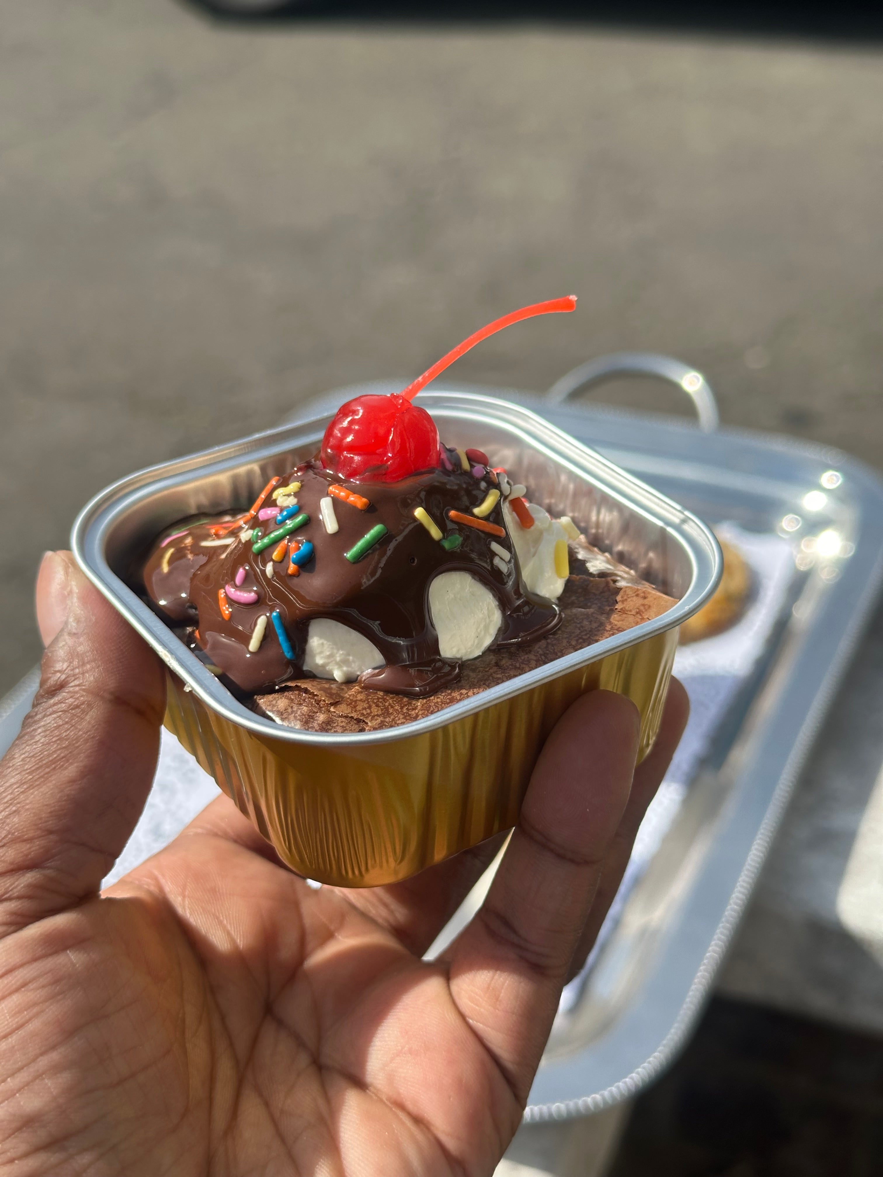 Brownie Sundae