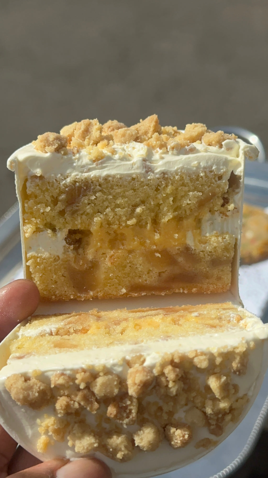 Apple Cinnamon Crumb Cake Tub