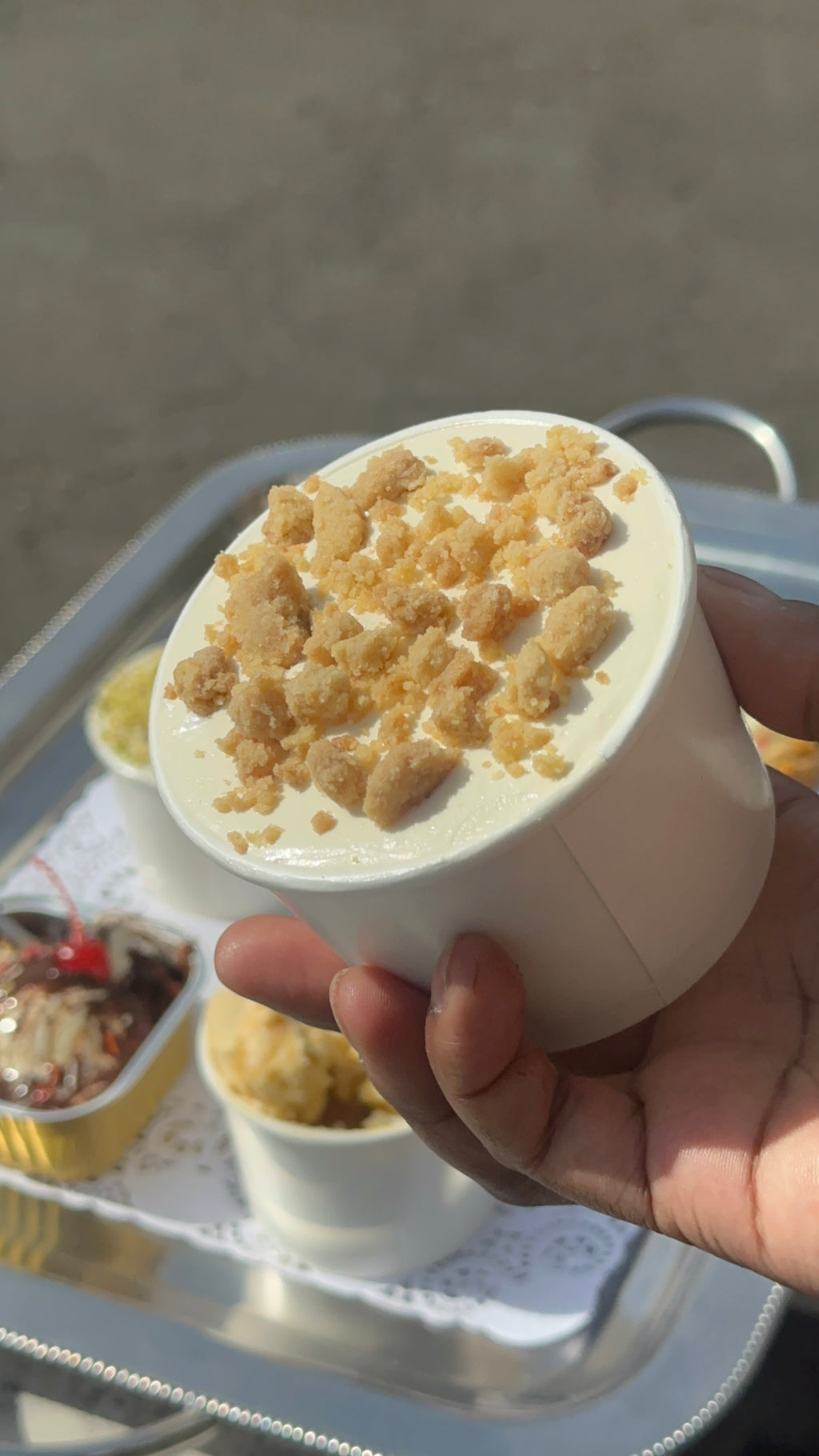 Apple Cinnamon Crumb Cake Tub