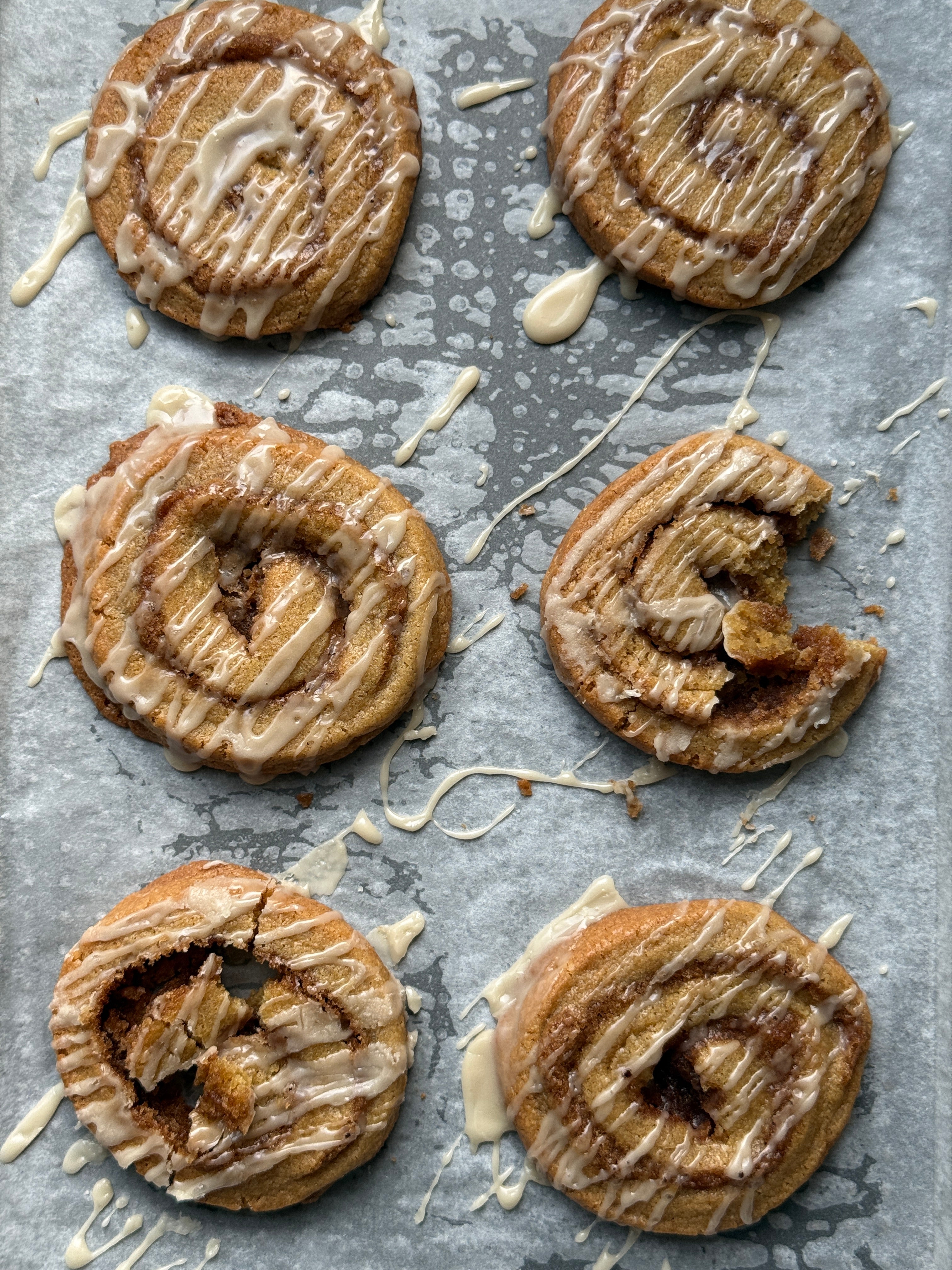 Cinnamon Roll Cookies