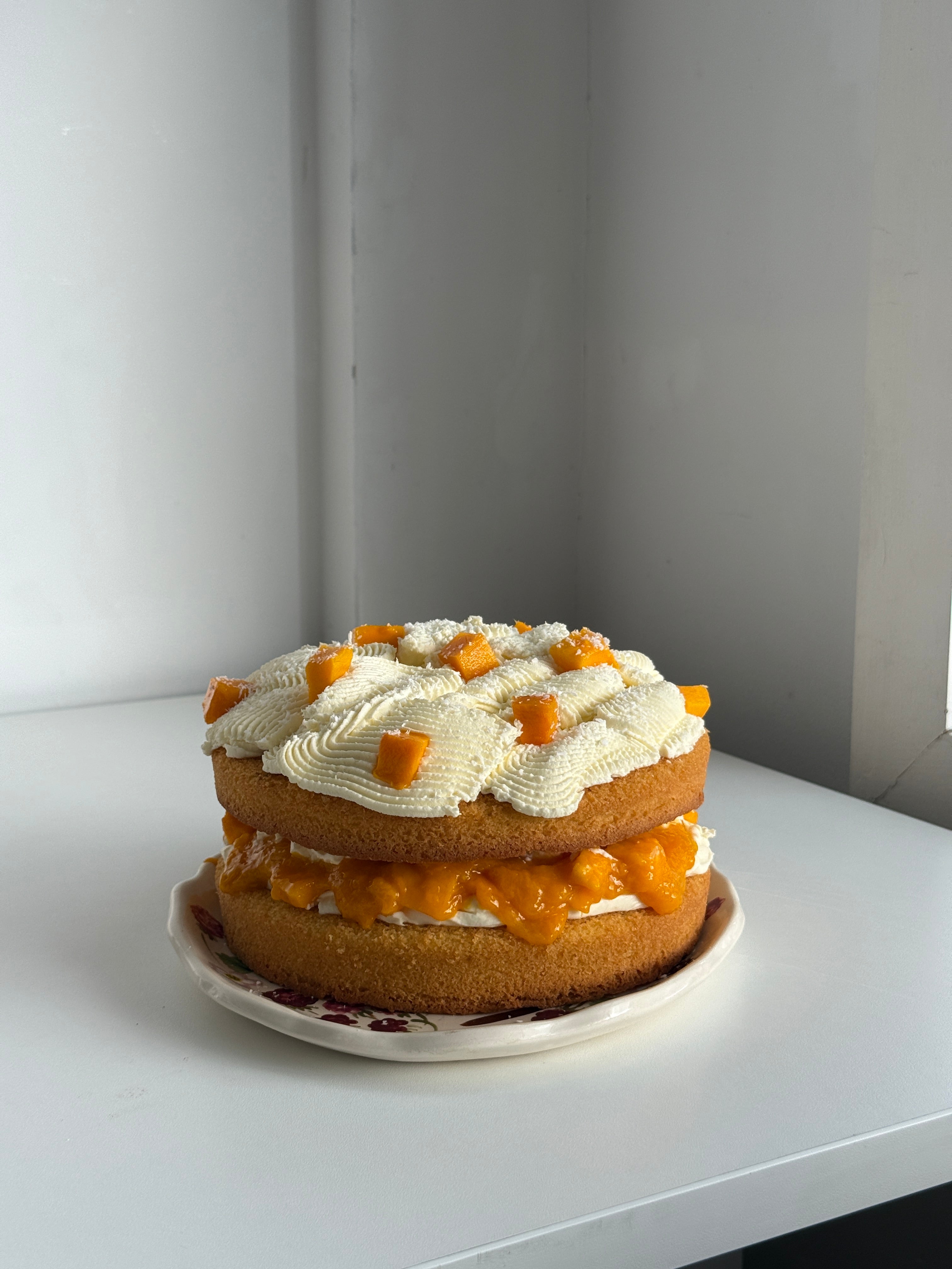 Mango Sticky Rice Cake Tub
