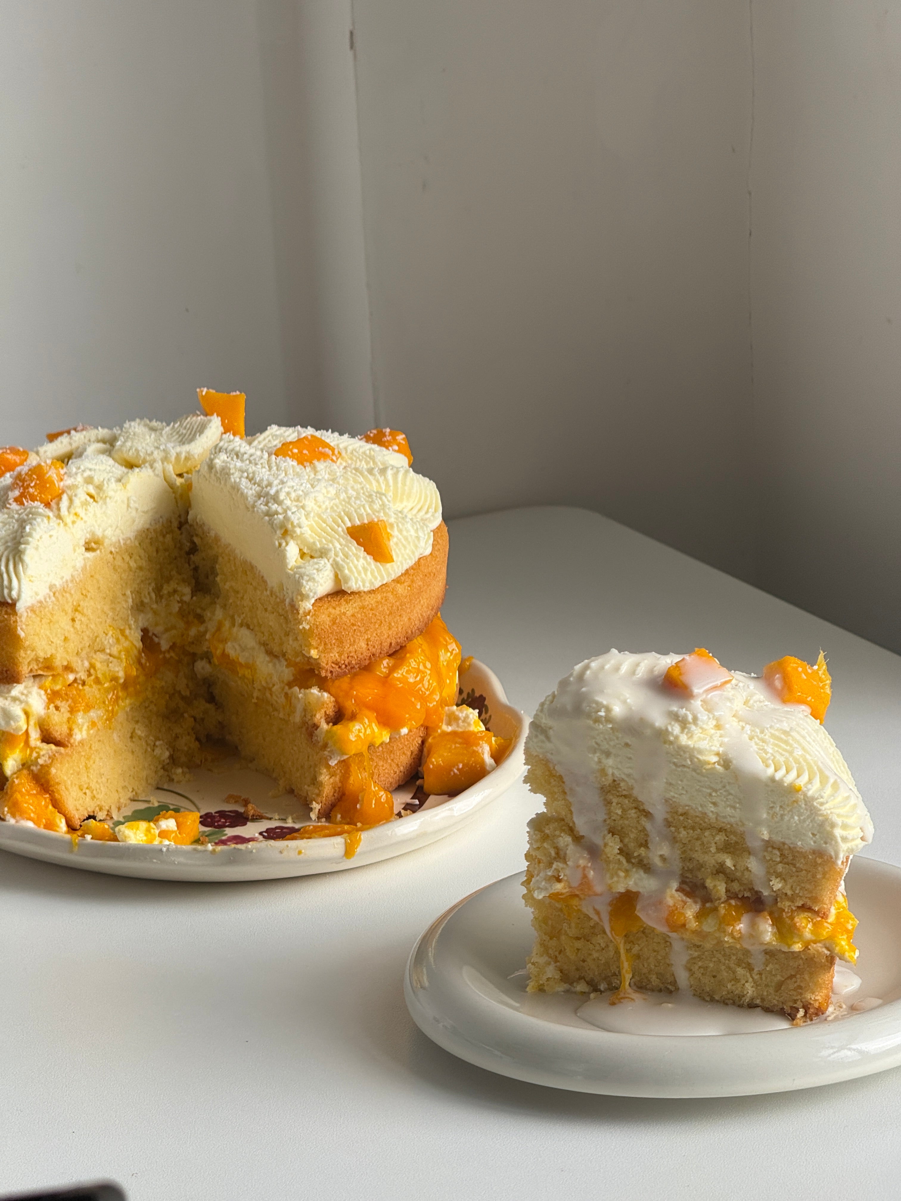 Mango Sticky Rice Cake Tub